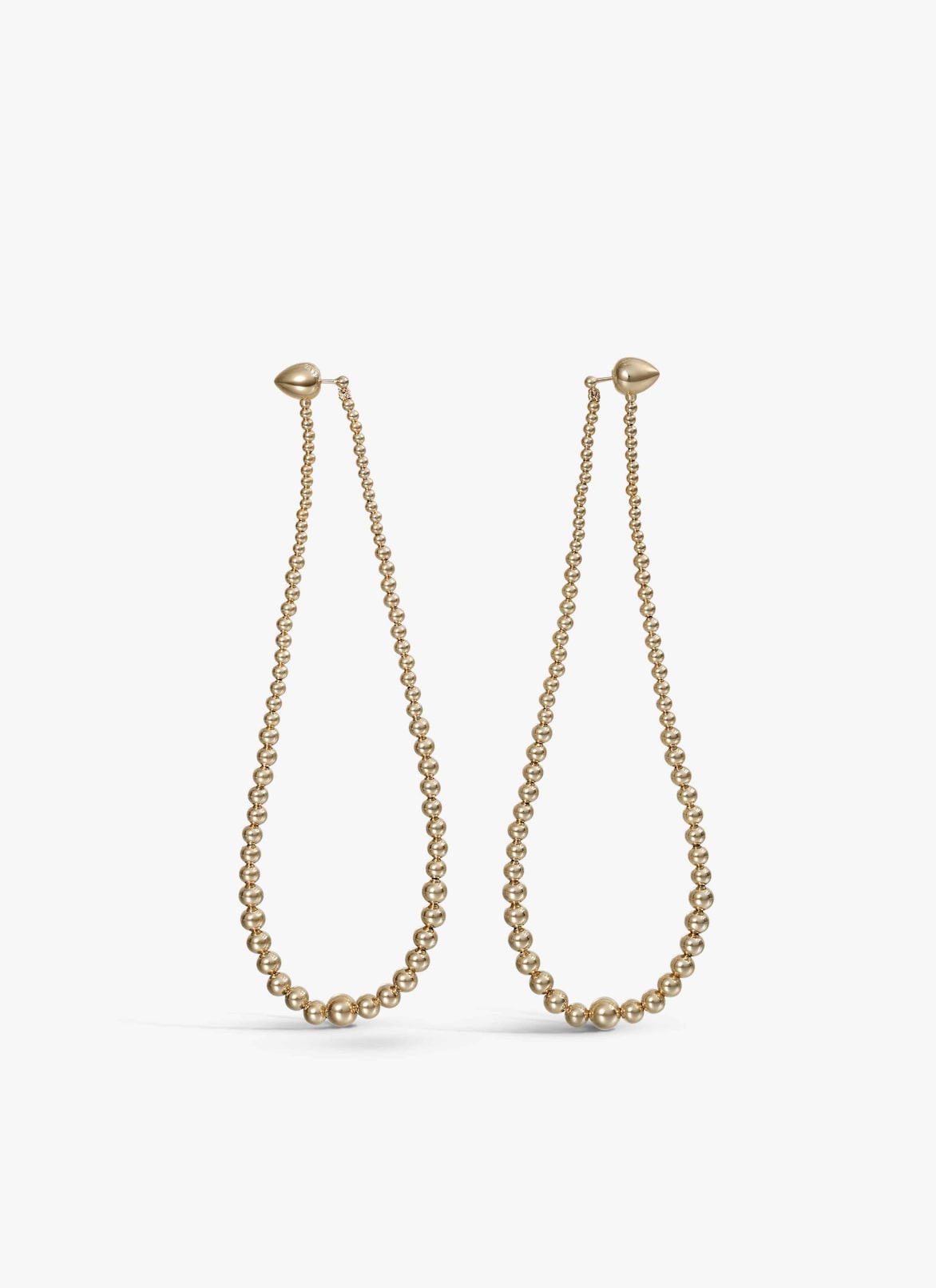 PENDANT EARRINGS ALAÏA GOLD PENDANT EARRINGS